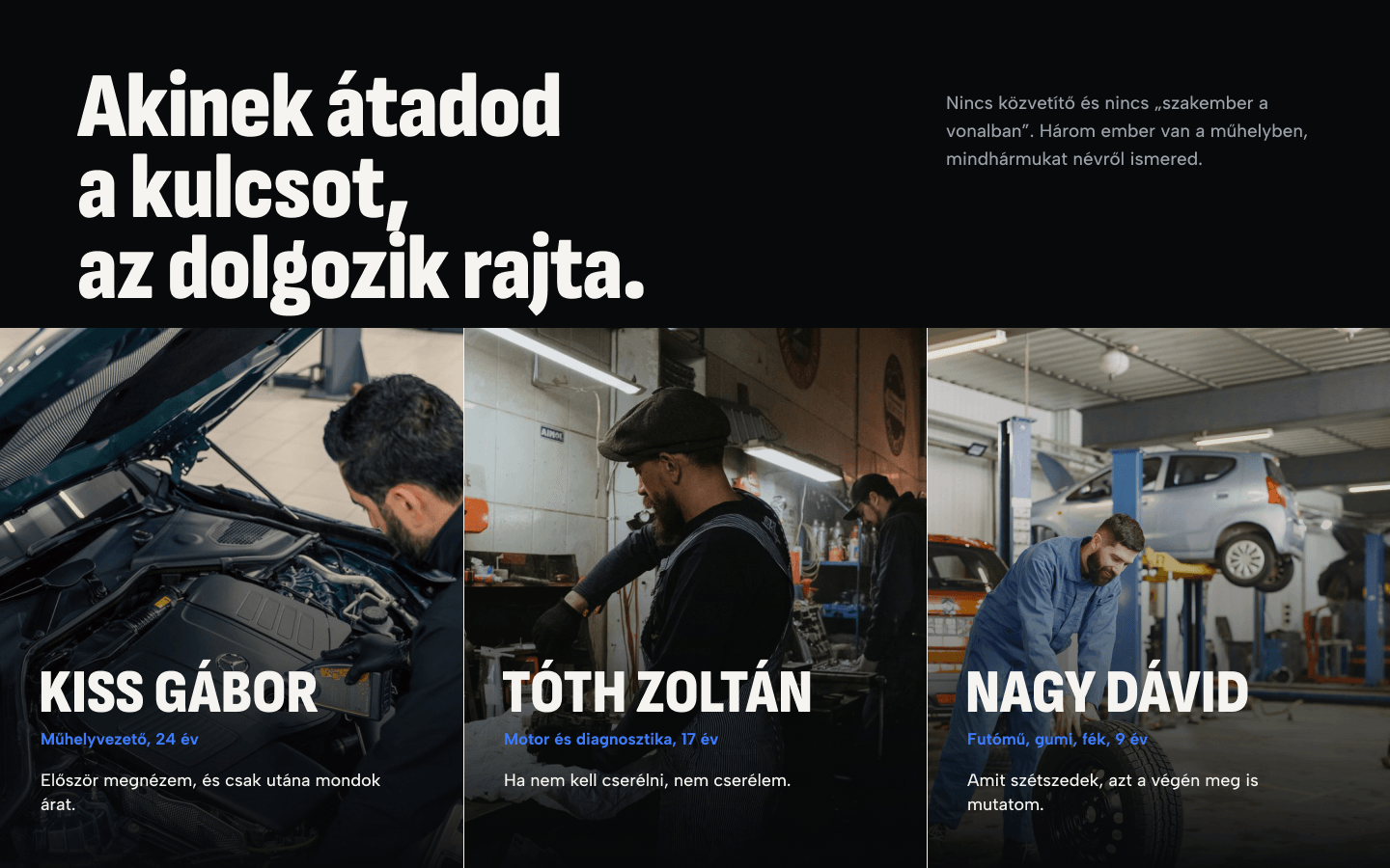 Lendkerék — Napi idővonal — második szekció
